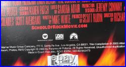 Jack Black Signed Autographed School Of Rock Soundtrack Vinyl Album Lp Jsa