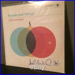 Jack's Mannequin People and Things Andrew McMahon SIGNED Vinyl Album Record