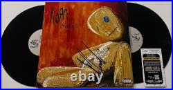 James Munky Shaffer Signed Korn Issues Lp Vinyl Record Album Jsa Coa