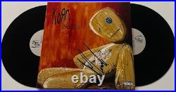 James Munky Shaffer Signed Korn Issues Lp Vinyl Record Album Jsa Coa