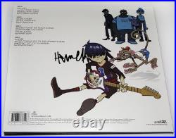 Jamie Hewlett signed GORILLAZ DEMON DAYS Vinyl Album PROOF Creator Artist COA