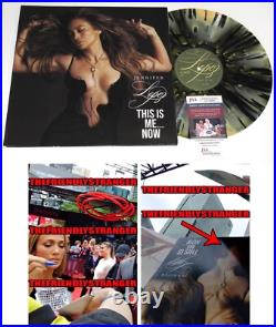 Jennifer Lopez signed JLO THIS IS ME. NOW Splatter Vinyl Album EXACT PROOF JSA