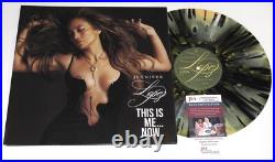 Jennifer Lopez signed JLO THIS IS ME. NOW Splatter Vinyl Album EXACT PROOF JSA