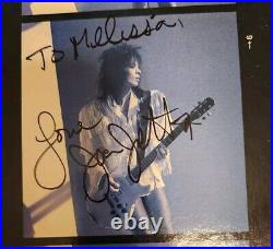 Joan Jett And The Blackhearts Good Music Autographed vinyl album (1986)