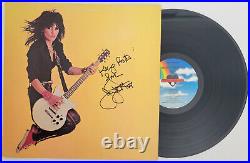 Joan Jett signed Blackhearts album LP vinyl record exact proof COA autographed