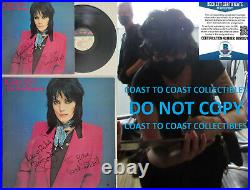 Joan Jett signed I Love Rock n Roll album vinyl record proof COA autographed