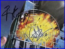 Joe Elliott & Rick Allen Signed Vinyl Album Pyromania Def Leppard With Proof