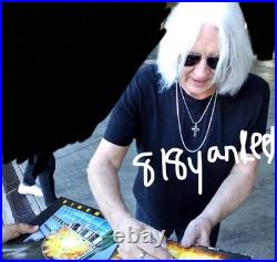 Joe Elliott & Rick Allen Signed Vinyl Album Pyromania Def Leppard With Proof