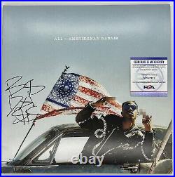Joey Badass Signed Vinyl Psa/dna Coa All Amerikkkan Bada$$ Album Autographed