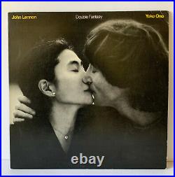 John Lennon Yoko Ono Signed Jack Douglas Double Fantasy Vinyl Record Album