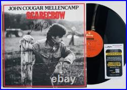 John Mellencamp Signed Autograph'scarecrow' Vinyl Record Album Lp +jsa Coa