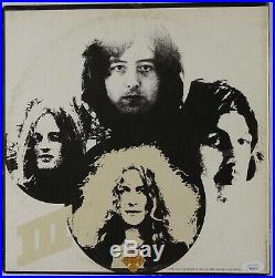 John Paul Jones JSA Signed Autograph Record Led Zeppelin III Album Vinyl Record