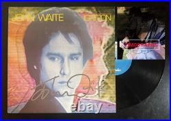 John Waite Signed Ignition Vinyl Record Album Lp Exact Video Proof