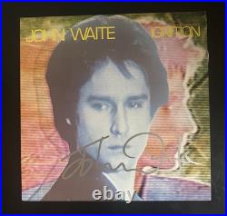 John Waite Signed Ignition Vinyl Record Album Lp Exact Video Proof