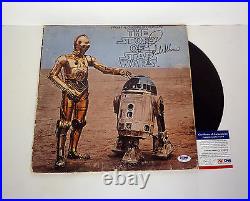 John Williams Signed The Story of Star Wars Vinyl Record Album PSA/DNA COA