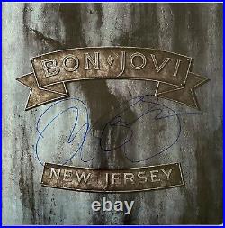 Jon Bon Jovi Hand Signed 12 Vinyl Bon Jovi New Jersey Music Autograph