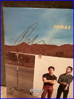Jonas Brothers The Album Signed By Nick Jonas Vinyl