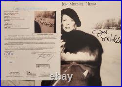 Joni Mitchell Signed Hejira Album with JSA LOA #YY10662 Vinyl