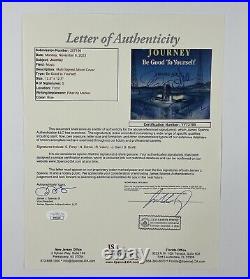 Journey Band Autographed Signed Vinyl Album Classic Lineup Steve Perry JSA COA