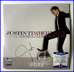 Justin Timberlake Signed Autographed Vinyl Record Album Coa Bas Beckett #b83554