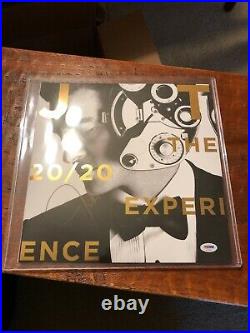 Justin Timberlake Signed The 20/20 Experience Vinyl Record Album Psa Dna Coa