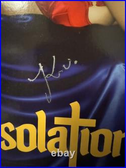 KALI UCHIS SIGNED Isolation Blue Vinyl album WITH PROOF