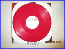 KENDRICK LAMAR Damn. 2xLP Used! 2017 TDE LIMITED RED VINYL SIGNED BY K. DOT