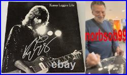 KENNY LOGGINS LIVE SIGNED VINYL ALBUM RECORD LP withEXACT PROOF & BECKETT COA