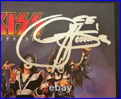 KISS Gene Simmons Ace Frehley DUAL Signed Destroyer Deluxe Vinyl Album JSA COA
