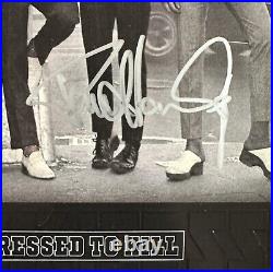 KISS SIGNED Paul Stanley ACE FREHLEY DRESSED TO KILL Album Lp Vinyl German