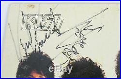 KISS Signed Autograph Lick It Up Album Vinyl LP by 5 Paul Stanley, Eric Carr +