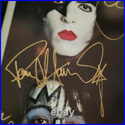 KISS signed vinyl album DYNASTY from 1979 by GENE PETER PAUL ACE