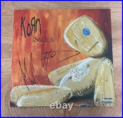 KORN signed vinyl album ISSUES HEAD & MUNKY