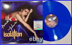 Kali Uchis Signed Isolation Vinyl Album Autograph Peso Pluma Psa/dna Coa