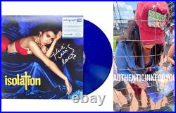 Kali Uchis Signed Isolation Vinyl Album Autograph Peso Psa/dna Coa + Proof