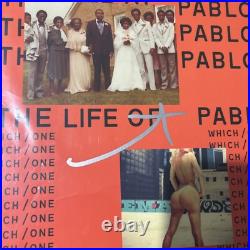 Kanye West Signed Autograph The Life of Pablo Vinyl Record Album LP Ye PSA DNA