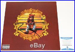 Kanye West Signed The College Dropout Vinyl Record Album Lp Beckett Coa Proof