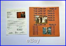 Kanye West Signed The Life Of Pablo Vinyl Album Lp Autograph Jsa Coa Ye Yandhi