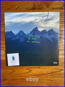 Kanye West Signed Ye Vinyl Album Lp Autograph Bas Coa Jesus Is King Donda Pablo