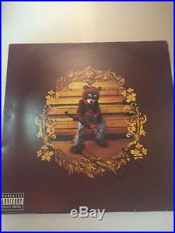 Kanye West Yeezy Rap Signed Auto The College Dropout Vinyl Album JSA Letter COA