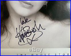 Kate Bush The Whole Story Hand Signed Autographed Vinyl Lp Album