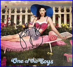 Katy Perry Hand Signed Autographed One Of The Boys Vinyl Album Lp With Jsa Coa