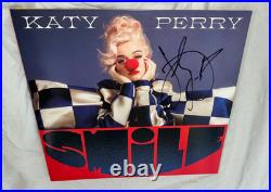 Katy Perry Signed Vinyl Album Smile With Proof