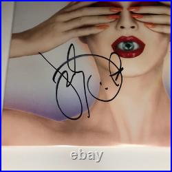 Katy Perry signed Witness vinyl LP album record EXACT PROOF