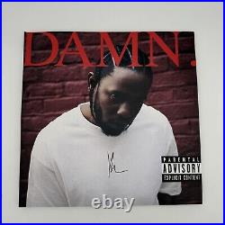 Kendrick Lamar Damn Red 2LP Signed, Autographed NM