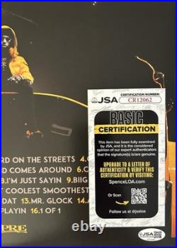 Key Glock Signed Vinyl Album Yellow Tape Authentic Rapper Young Dolph Jsa Coa