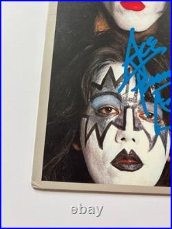 Kiss Band Signed Dynasty Vinyl Album Ace Peter Paul Stanley Gene Simmons Bas