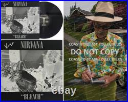 Krist Novoselic Signed Nirvana Bleach Album COA Proof Autographed Vinyl Record