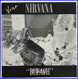 Krist Novoselic Signed Nirvana Bleach Album COA Proof Autographed Vinyl Record