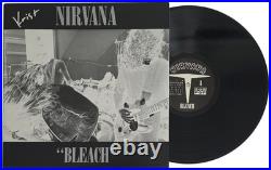 Krist Novoselic Signed Nirvana Bleach Album COA Proof Autographed Vinyl Record